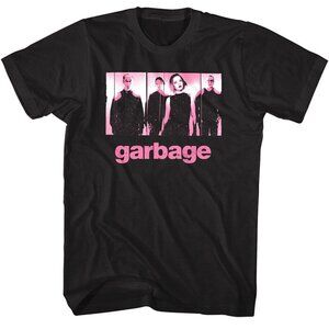 Garbage Pink Album T Shirt Official Alt Rock Band Concert Tour 81